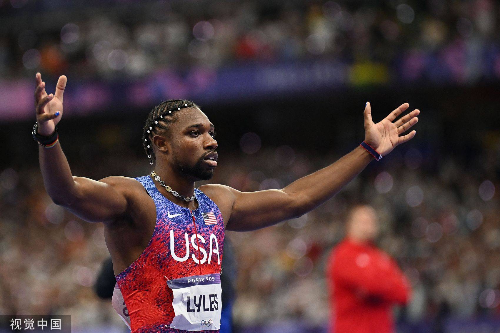 田径男子百米:美国选手夺冠 田径男子百米:美国选手夺冠