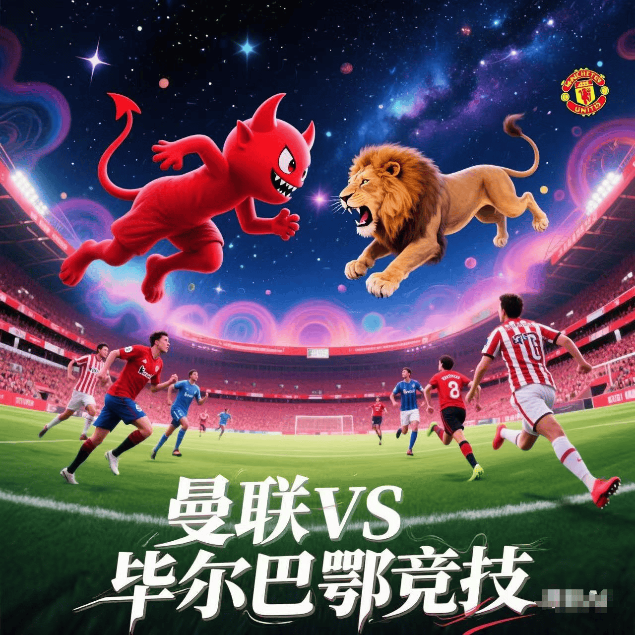 包含曼联进攻端火力强劲，欲破河床防线的词条